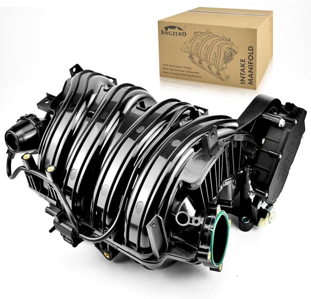 Engine Intake Manifold w/Motor Kit 283102GGA0 Fit For Hyundai Tucson 18-21 Santa Fe 17-20 Sonata 15-19 Kia S-p-ortage 17-22 Optima 16-20 Sorento 16-20 L4 2.4L Intake Manifold Runner Control Motor