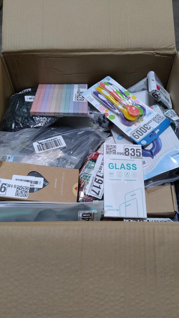 Box of Mixed Items, Retail Is Estimated