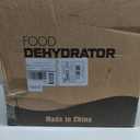 Food-Dehydrator Machine 12 Stainless Steel Trays, 10.9ft Meat Dehydrator for Jerky, 800W Dryer for Herbs, 190F Temperature Control,24H Timer,Powerful Drying Capacity for Fruits,Yogurt