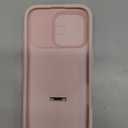 SURITCH for iPhone 16 Pro Case with Slide Camera Cover and Adjustable Kickstand, Compatible with MagSafe Protective Cover 6.3 Inch,Pink (Only Compatible with iPhone 16 Pro)