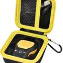 Comecase Case Compatible with DEWALT Wearable Bluetooth Speaker, Magnetic Clip-On Wireless Portable Mini Speaker Storage Holder Bag (Box Only) (Inside Black)