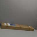 Double Curtain Rod Set:1-1/8 Inch Diameter Luxury Silver Curtain Rods, 72-144 Inches Adjustable Silver Drapery Rod with Crystal-clear Faceted Finials for 1 Pack