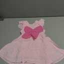 Toddler Girls Dress Ruffle Sleeveless Backless Bowknot Kids Baby Casual Dresses(Pink,12-18M)