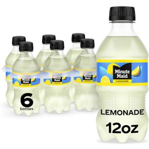 Minute Maid Lemonade PET, 12 fl oz, 6 Pack (EXP 09/21/26)