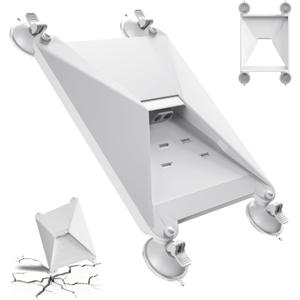 Starlink Mini Mount Suction Cup Silicone Cover Mount for Starlink Mini 2-in-1 Universal Strong Vacuum Roof/Window/Sunroof Mounts for RV, Camping Travel, Strong Grip, Signal-Free Design