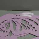 Large Wooden Butterfly Decorations, 2.95 ft and 1.97 ft Butterfly Shape Craft for Baby Shower, Birthday, Wedding, Party Backdrop, Freestanding Wood Crafts White W02