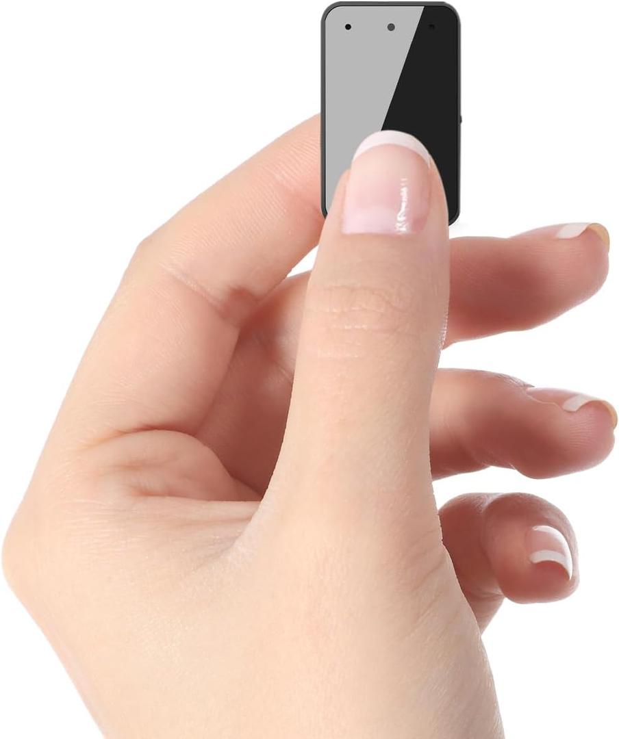 Mini Voice Recorder - Small Digital Audio Recorder with Playback - 300 Hours Recording Capacity - 45 Hours Battery Life - Portable Magnetic Voice Recorder for Lectures, Meetings, College & Work