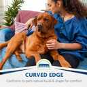 FURminator Large Dog Undercoat deShedding Tool for Long Hair, Reduces Loose Hair From Shedding