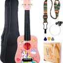 21 Inch Soprano Ukulele for Beginners, Kids, Adults & Students
