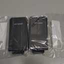 2Pcs Fast Wireless Charger,15W Max Wireless Charging Stand Compatible with iPhone 17/17Plus/17Pro/16/16Plus/16Pro /15/14/13/12/11/X/XR,Samsung Galaxy S25/S24/S23/S22/S21/S20/S10/S9/S8 Note 20 (Black)