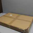 WREVERW Rustic Wood Frame Wall Mirror, Distressed White Floral Carved Design, Vintage Farmhouse Decorative Mirror for Living Room, Bedroom, Bathroom, or Vanity, 16"x22"