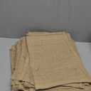 16 Pcs Thanksgiving Rustic Jute Placemat 17 x 11'' Farmhouse Natural Burlap Grateful Grace Warmth Peace Love Gather Joy Family Table Placemat for Fall Thanksgiving Dining Table Decor, 8 Style