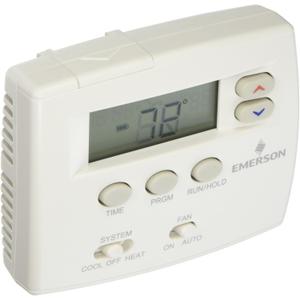 White-Rodgers Emerson 1F80-0224 Single Stage 24 Hour Programmable Thermostat,Blue