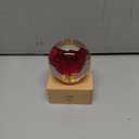 MISS LI GARDEN Forever Red Rose 3D Crystal Ball Best Gifts for Wife Girlfriend Women Anniversary Mother Birthday Valentines Day Home Decor
