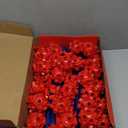 Fort Building Kit for Kids,STEM Construction Toys, Christmas & Birthday Gift for 4 5 6 7 8 9 10 11 12 Years Old Boys and Girls,Ultimate Creative Set for Indoor & Outdoors Activity,140 Pcs,Original (Red)