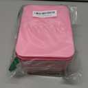 Wipes Dispenser, One-Handed Operation Wipe Holder for Baby & Adult, Seal-Designed Wipes Container for Bathroom Keep Diaper Wipes Fresh (Pink)