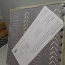 Childlike Behavior Baby Play Mat - 72x48-Inch Tummy Time Mat - 6-Piece Interlocking Foam Floor Tiles for Toddlers - Soft Waterproof for Floor Play and Crawling - Grey