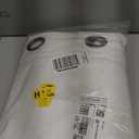 NICETOWN Natural 100% Blackout Linen Curtains 84 inch Long Burg for Living Room, 2 Panels, 52" Wide, Farmhouse Thick Completely Blackout Window Treatment Thermal Insulated Warm Drapes for Winter