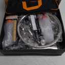 35PCS Griddle Accessories Kit, Flat Top Grill Accessories Set for Blackstone and Camp Chef, Grill Spatula Set with Enlarged Spatulas, Basting Cover, Scraper for Outdoor Barbecue