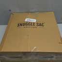 Snuggle Sac Super Soft & Reversible Heather Beige Throw - Oversized Cozy Knit Blanket for Bed, Sofa, Living Room, Twin Size (60x80 Inches)