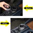 Car Gear Shift Switch Button Ring Trim Cover Compatible with Ford Maverick 2022-2024 Gear Knob Ring Cover Gear Shift Switch Knob Protect Cover Gear Shifter Head Button Decorative Interior Accessories