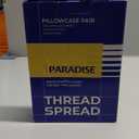 Paradise Thread Spread 100% Egyptian Cotton King Size Pillow Cases Set of 2 - Luxury 1000 Series Paradise Collection Pillow Cases King Size (White), Soft Cooling Hotel Egyptian Cotton Pillowcases