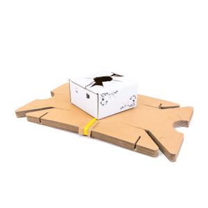 Cardboard Flower Delivery Boxes - Vase Boxes for Florists (8"x 8"x 4") - Bundle of 50