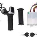 Throttle Grips 24V 350W Motor Brushed Speed Controller with Power Display Ideal Replacement for MX350 Electric Scooter