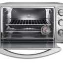 Rubbermaid Commercial Products Stainless Steel Monitoring Thermometer, Safe for Inside Oven/Grill/Smoker, 60-580F Range, Easy to Read Food Thermometer For Food Resturant/Home Cooking