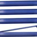 Mahjong Racks with Pushers 18.7'' Dark Blue American Mahjong Set of 4