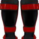 Fairtex SP5 Muay Thai Shin Guards for Men, Women, Kids | Shinguards are Premium, Lightweight & Durable | Extended Protection to Avoid Shin Splints During Training or Sparring, Size: Medium
