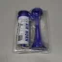 Handheld Air Horn, Noise Makers for Sporting Events, Aluminum Super Loud Football Noise Maker Air Pump Sports And Marine Signal Safety Alarm Horns for Boating, Hiking, Sports Events, Birthday Parties (Blue)