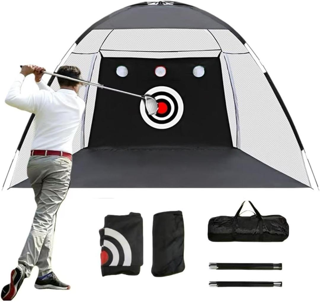 Durable Golfing Net for Backyard Driving Swing Outdoor, 6.5x4.6FT Practice Hitting Nets Easy to Install, Gifts for Golfing Lovers