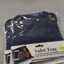 6 x
Juvale Leather Catchall Valet Tray for Phone, Keys, Wallet (Navy Blue, 6.9 x 2.2 in)