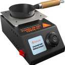 TOAUTO Electric Lead Melting Pot,15Min Timing High Capacity 6Lbs Melting Pot,High Security Pot Separated from Stainless Steel Metal Base,Metal Melting Pot for Fishing Weight Molds Bullet Casting Molds