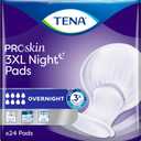 kTena Proskin Women Overngt Pads 3XL 24Ct, 2 Pack