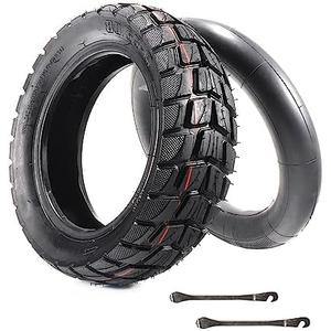Relibupdater 80/65-6 scooter tire off Road，10in Tires Inner Tubes Replacement Thickened Pneumatic Tyres 10x2.50 Compatible with Electric Scooter Nanrobot D4/D6+ 2.0