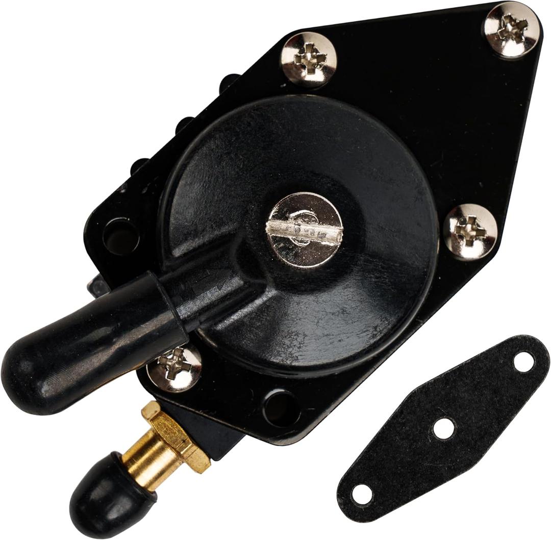 BlueStars 18-7352 Fuel Pump - Compatible with Johnson Evinrude Outboard 25hp 35hp 50hp 65hp 70hp 75hp 85hp 88hp 90hp 100hp 105hp 115hp 125hp 135hp 140hp Boat Motor - with Gasket