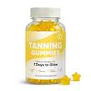 Tanning Gummies, Natural Sunless Tan in 7 Days with Astaxanthin, Beta-Carotene & Mango Extract, Supports Melanin Production, Vegan & Sugar-Free, 60 Gummies BB 03/18/2028