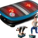 Lifepro Vibration Plate for Lymphatic Drainage  Whole Body Vibrating Platform Exercise Machine for Muscle Toning & Recovery with Remote Max Load 260 lb