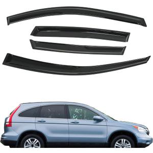 Silscvtt Window Visors Shade Sun Rain Wind Guard Replacement for Honda CR-V 2007-2011