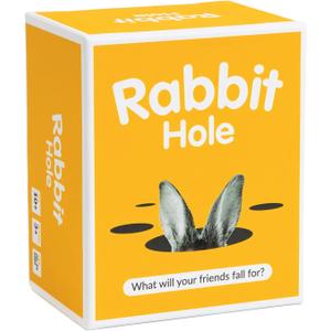 Rabbit Hole What Will Your Friends Fall For? Card Game