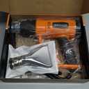 SEEKONE Heat Gun 1800W Heavy Duty Fast Heat Hot Air Gun Kit with 752&1112400-600 Dual-Temperature Settings and 4 Nozzles with Overheat Protection for Crafts, Shrinking PVC, Stripping Paint