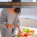 JETKONG 3 Pcs Kitchen Tweezers Tongs, Stainless Steel Cooking Tweezers, 8+10+12 Inch Ideal for meat, pasta, plating and pinching delicate small pieces of food (Silver)