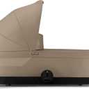 Cybex Gazelle S Cot Baby & Newborn Carrycot - Lightweight - Almond Beige | Baby Carrycot Attachment for Gazelle S & eGazelle Strollers, Newborn Cot with Travel Canopy & Carry Handle, Cozy & Spacious