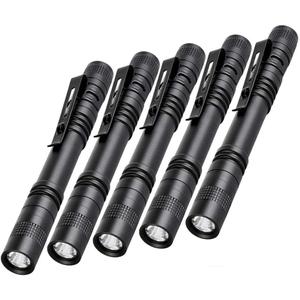 Pen Flashlight,5PCS Led Pen Light Flashlights with Clip,Mini Pocket Flashlight Small Penlight Inspection Flashlight