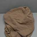 hyha Waterproof Couch Cushion Covers, Waterproof Sectional Couch Covers for 2 Cushion Sofa for Pets, Stretch Sofa Slipcover Washable with Elastic Bottom(Medium, Camel), PCS 1