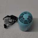 Vornado Flippi V6 Compact Air Circulator Fan, Quiet Portable Travel Fan for Desk or Bedroom, Adjustable Head, 2 Speeds, Bliss Blue (Bliss Blue)