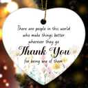2 x Thank You Gifts for Women Men, Appreciation Ornaments Gifts for Boss Coworkers Teacher Nurse Manager