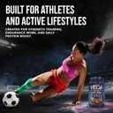 Vega Sport Vegan Protein Powder + Recovery - 30g Plant Based Protein per Serving, Chocolate, 19 Servings, 5g BCAAs, Probiotics, NSF Certified, for Shakes & Smoothies, 1.8lbs (Packaging May Vary)